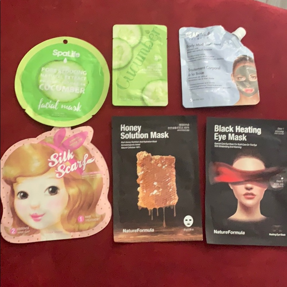 6 face masks